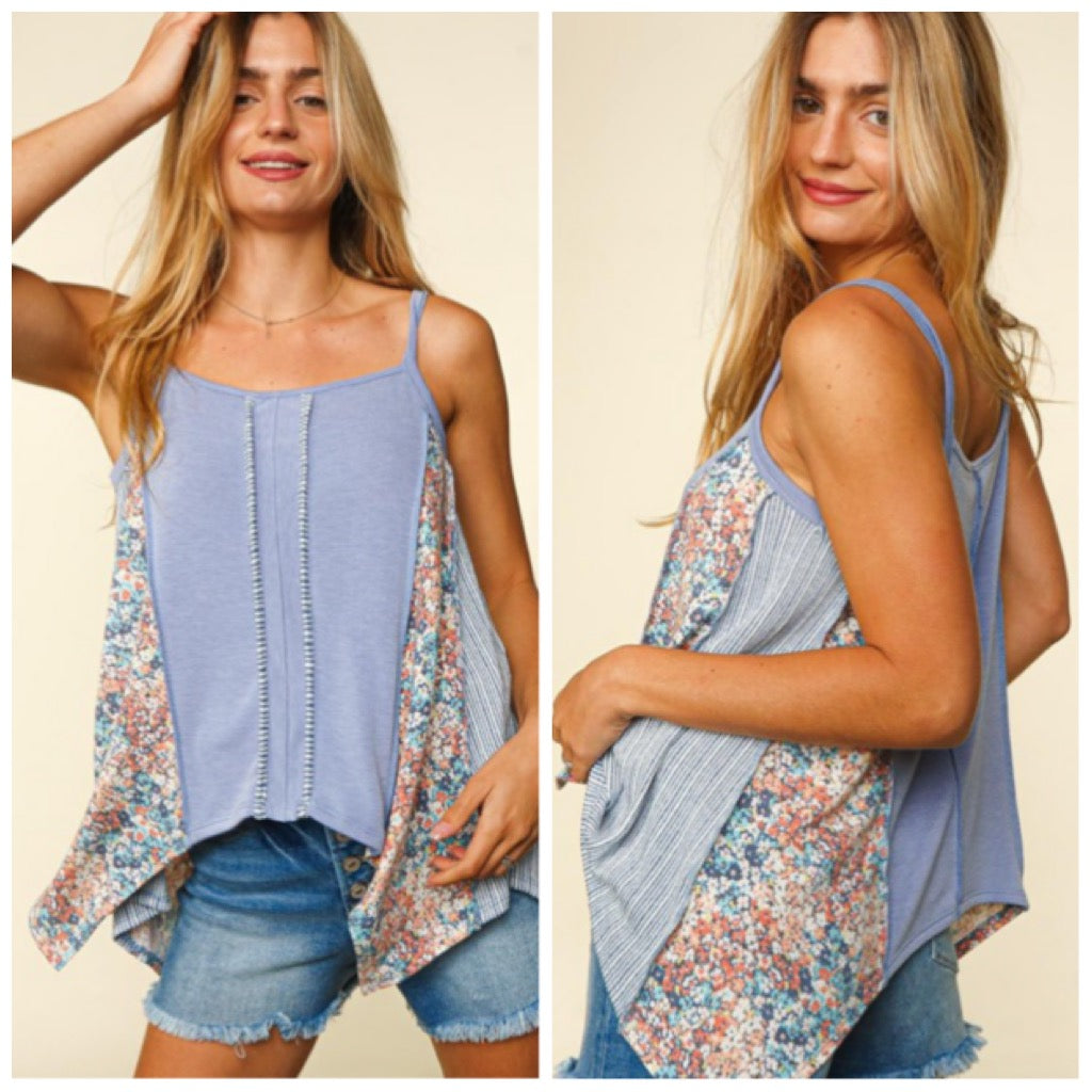 Floral knit tank top – Twisted Southern Roots